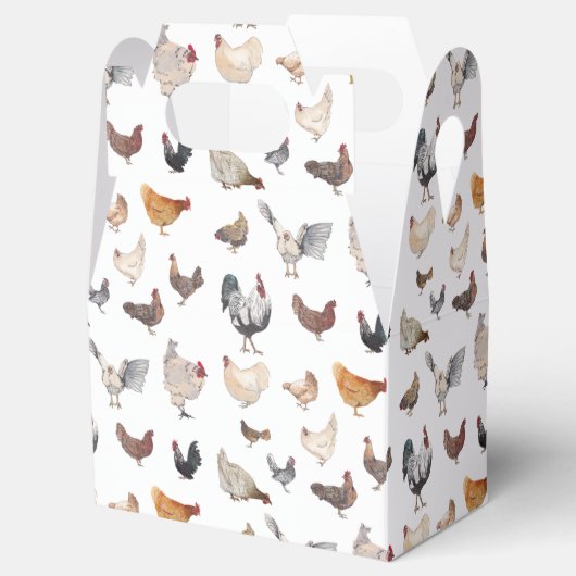 Papiervorlagenbox, Gable 4x2.5x5 Geschenkschachtel (Geöffnet)