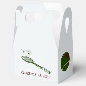 Papiervorlagenbox, Gable 4x2.5x5 Geschenkschachtel (Geöffnet)