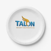 Papiervorrat und nach Ihren Wünschen dekoriert Pappteller (Vorderseite)