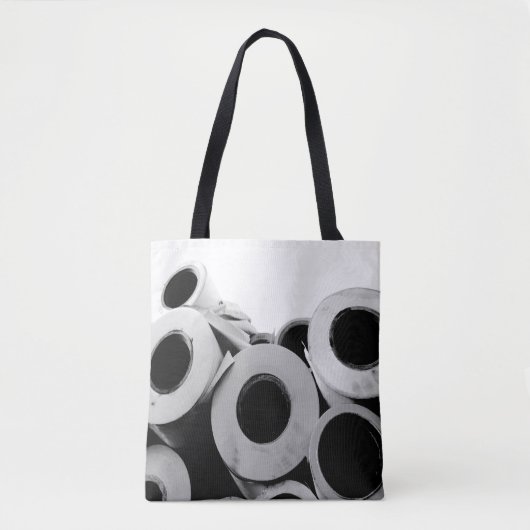 Papierwalzen Cool einzigartig Tasche (Vorderseite)