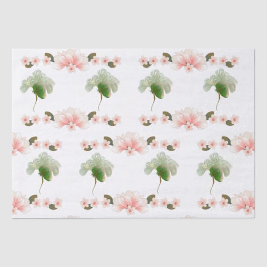 Papierwaschpapier Seidenpapier (Vorderseite)