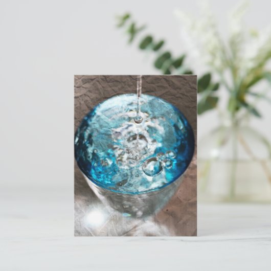 Papierwasser Postkarte (Stehend Vorderseite)