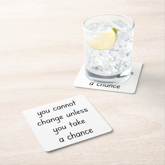 Papierwechsel-Untersetzer Rechteckiger Pappuntersetzer (Vor Ort)