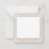 Papierweihe "Danke" Flachkarte Mitteilungskarte (Rückseite)