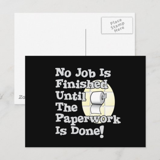 Papierwerk Postkarte (Vorne/Hinten)