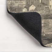 Papierwerke für Persse und Brooks Mousepad (Ecke)