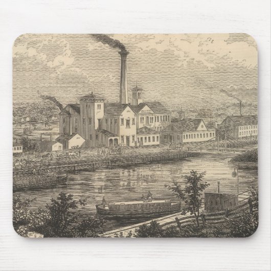 Papierwerke für Persse und Brooks Mousepad (Vorne)