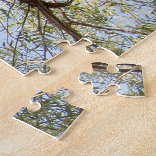 Papierwurzelbaum - Nachschlagen Puzzle (Seite)