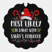 Papierzauberkarte Ornament Karte (Vorderseite)