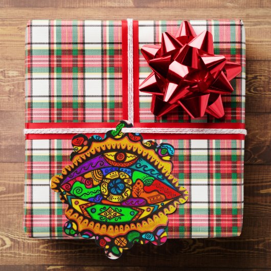 Papierzauberkarte Ornament Karte (Insitu (Geschenk))