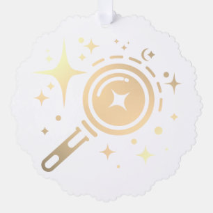 Papierzauberkarte Ornament Karte