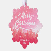 Papierzauberkarte Ornament Karte (Linke Ecke)