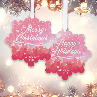 Papierzauberkarte Ornament Karte