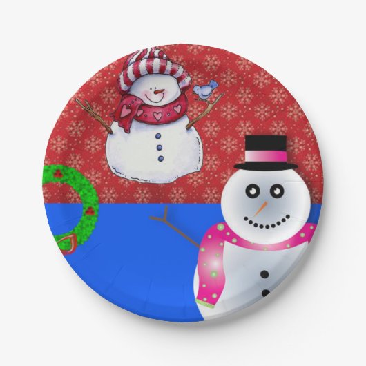 Papiierteller Weihnachten Pappteller (Vorderseite)