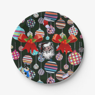 Papiierteller Weihnachten Pappteller