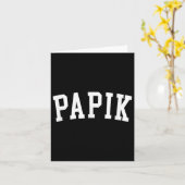 Papik _2 karte (Gelbe Blume)
