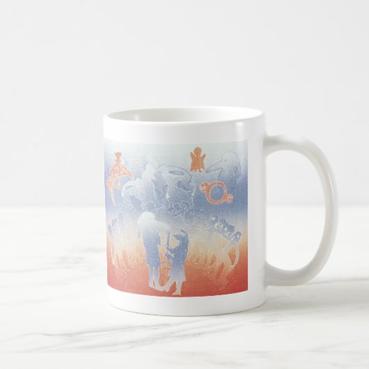 Papil birdman geht, zu wandern 1995 kaffeetasse (Rechts)