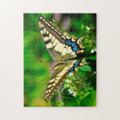 Papilio Machaon Butterfly. Puzzle (Vertikal)