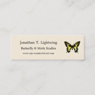 Papilio machaon - Old World Swallowtail Butterfly Mini Visitenkarte
