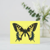 Papilio Machaon Postkarte (Stehend Vorderseite)