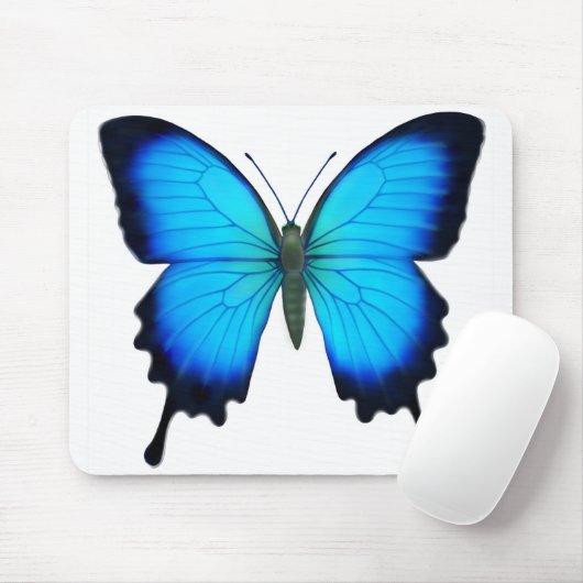 Papilio Ulysses Schmetterling Mousepad (Mit Mouse)