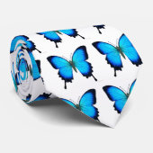 Papilio Ulysses Schmetterlings-Krawatte Krawatte (Gerollt)