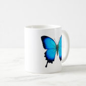 Papilio Ulysses Schmetterlings-Tasse Kaffeetasse (VorderseiteRechts)