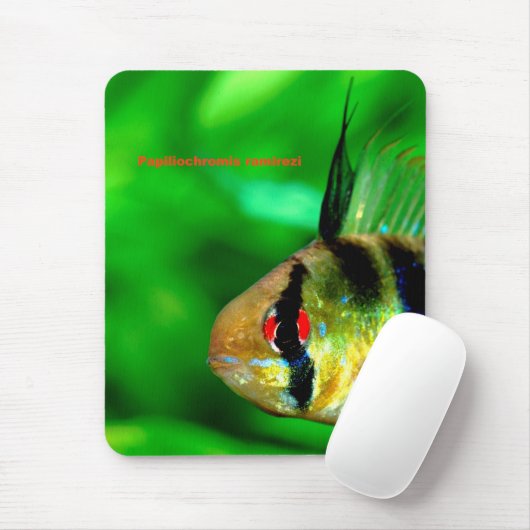 Papiliochromis ramireziの ス ド mousepad (Mit Mouse)