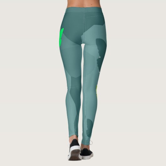 Papillen Leggings (Rückseite)