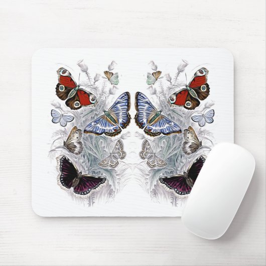 Papillen Mousepad (Mit Mouse)