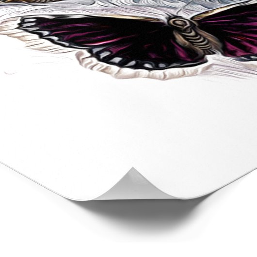 Papillen Poster (Ecke)