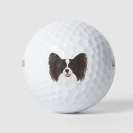 Papillenhund Golfball