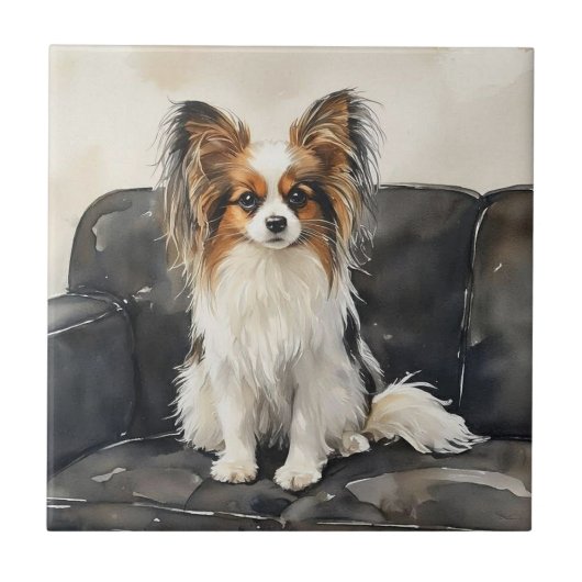 Papillion-Acryl-Fotokachel Fliese (Vorderseite)