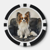 Papillion Pokerchips (Vorderseite)