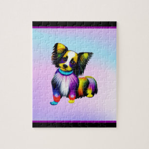 Papillion Pop Art Pastell Puzzle