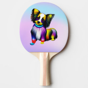 Papillion Pop Art Pastell Tischtennis Schläger