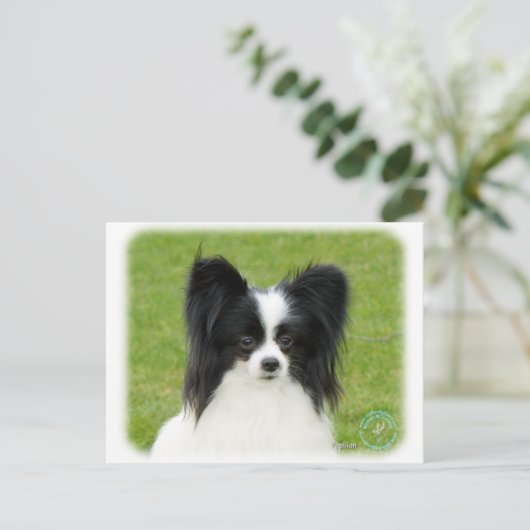 Papillon 9T056D-088 Postkarte (Stehend Vorderseite)