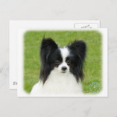 Papillon 9T056D-088 Postkarte (Vorne/Hinten)
