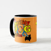 Papillon_Agility Geschenke Tasse (Vorderseite Links)