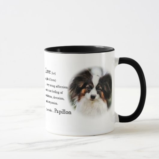 Papillon Art Gifts Tasse (Rechts)