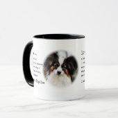 Papillon Art Gifts Tasse (Vorderseite Links)