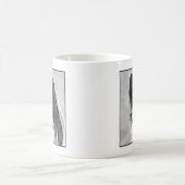 Papillon Art von Glenda S. Harlan Kaffeetasse (Mittel)