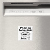 Papillon Barking Logic Magnet (In Situ (Geschirrspüler))