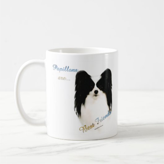 Papillon Best Friend 2 Kaffeetasse (Links)