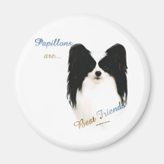 Papillon Best Friend 2 - Magnet (Vorne)