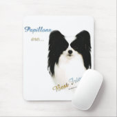 Papillon Best Friend 2 Mousepad (Mit Mouse)
