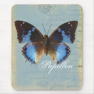 Papillon Blau Mousepad