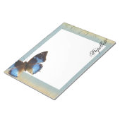Papillon bleu notizblock (angewinkelt)