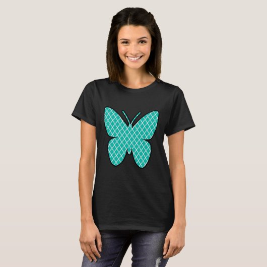 Papillon Bleuté T-Shirt (Vorne ganz)