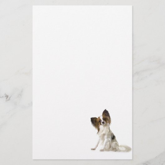 Papillon Briefpapier (Vorderseite)